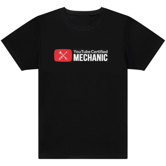Certified YouTube mechanics t shirt